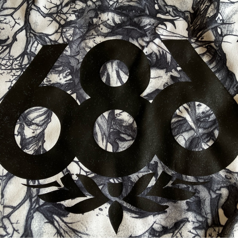 686 Performance Technical Apparel Black/White/Gre… - image 2